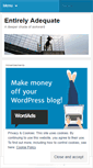 Mobile Screenshot of entirelyadequate.com